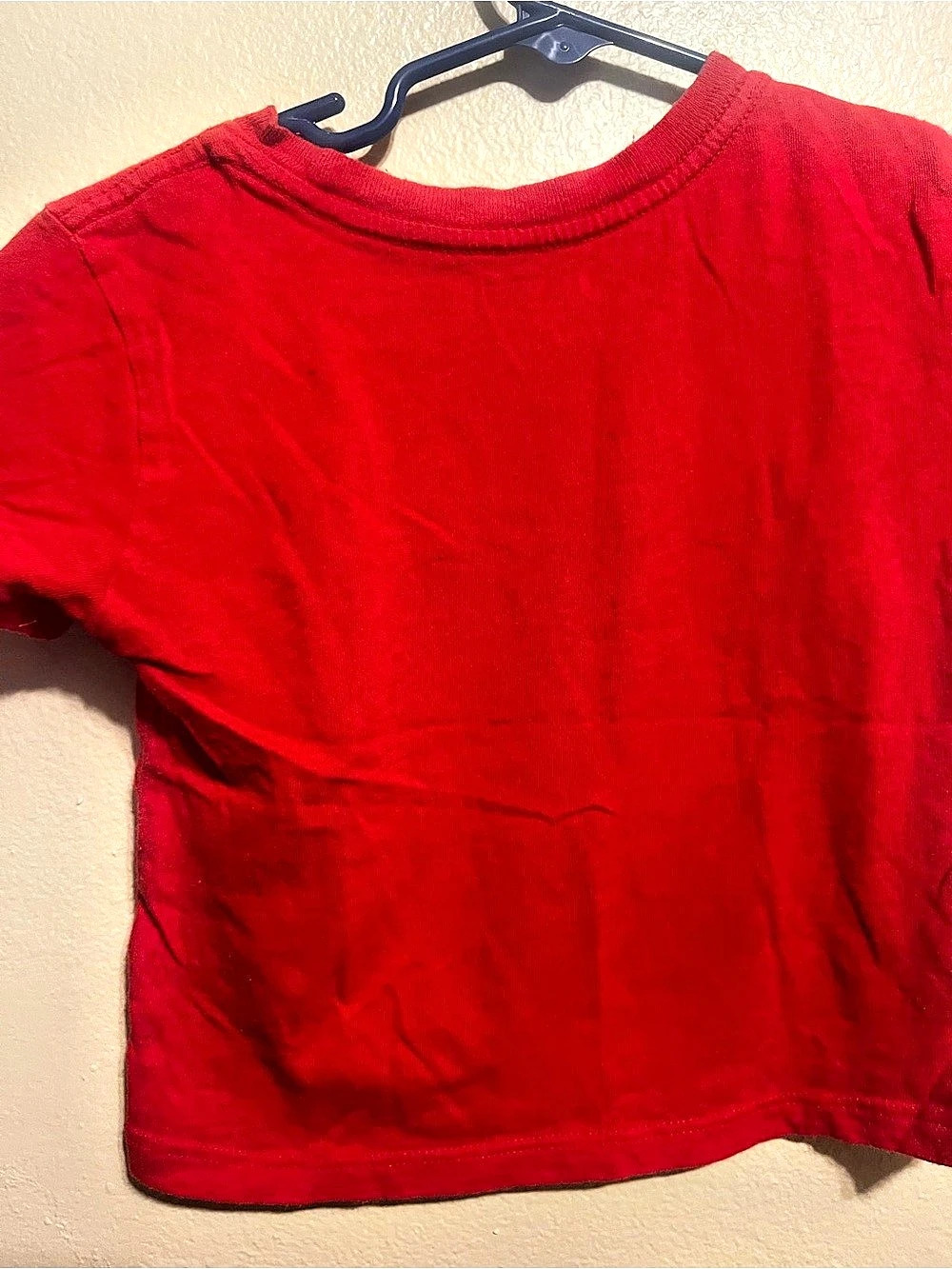 Disney Pixar Cars Rust-Eze Lightning McQueen Boys 2T Red Short Sleeve Tee - Picture 2 of 5